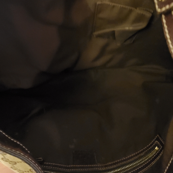 Gucci Horsebit Wave Canvas Hobo - Picture 6 of 12